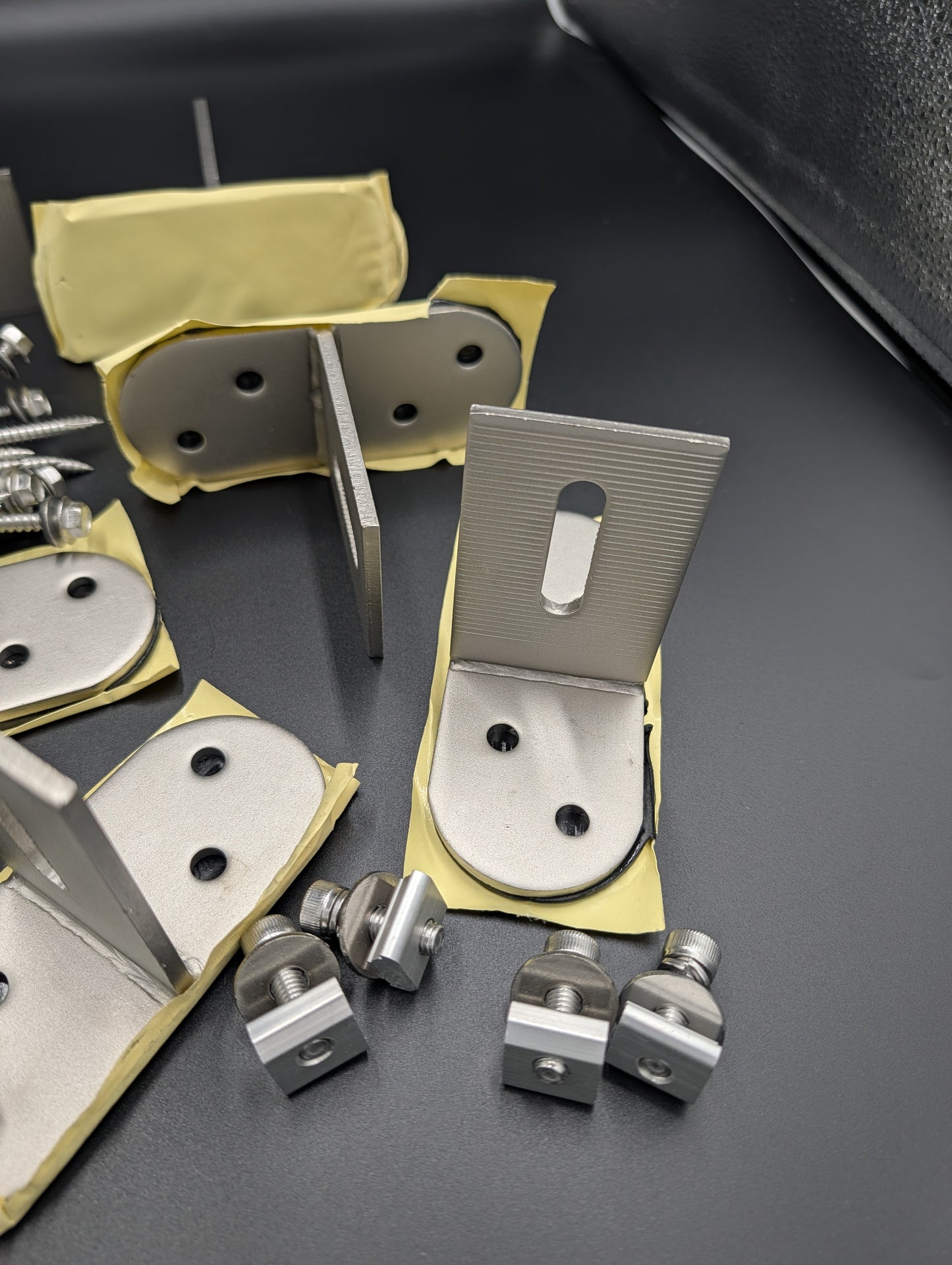 Solar Mount T-Bracket with Hardware - Pack of 8