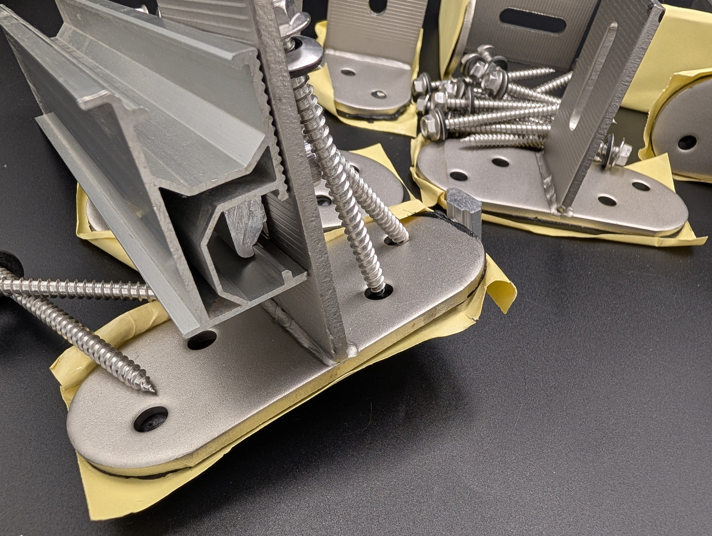 Solar Mount T-Bracket with Hardware - Pack of 8